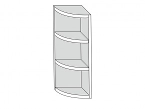 19.30.0р Полка угловая (h=913) радиусная  ЛДСП УНИ в Орске - orsk.magazinmebel.ru | фото