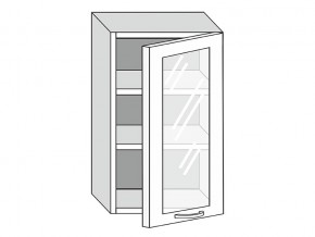 19.50.3 Шкаф настенный (h=913) на 500мм с 1-ой стекл. дверцей в Орске - orsk.magazinmebel.ru | фото