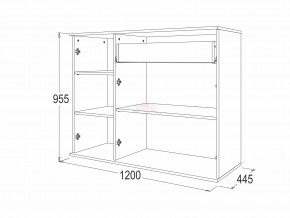 Комод 10 фант ясень анкор в Орске - orsk.magazinmebel.ru | фото - изображение 2