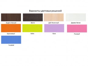 Кровать чердак Кадет 1 Белое дерево-Ирис в Орске - orsk.magazinmebel.ru | фото - изображение 2