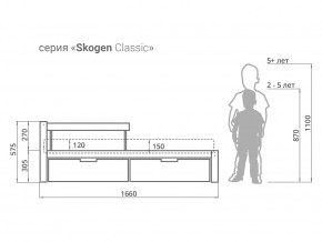 Кровать Svogen classic с ящиками и бортиком бежевый в Орске - orsk.magazinmebel.ru | фото - изображение 2