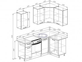 Кухонный гарнитур Латте 2000х1200 в Орске - orsk.magazinmebel.ru | фото - изображение 2